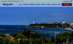 Biarritz-hotel-ocean.com thumbnail