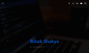 Bibekshakya.com thumbnail