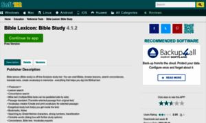 Bible-lexicon.soft112.com thumbnail