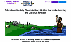 Bibleactivities.com thumbnail