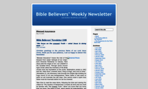 Biblebelievers.wordpress.com thumbnail