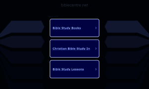 Biblecentre.net thumbnail