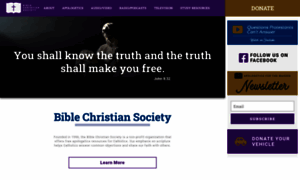 Biblechristiansociety.com thumbnail