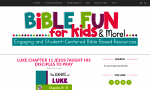 Biblefunforkids.com thumbnail
