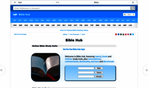 Biblehub.com thumbnail