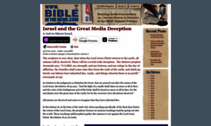 Bibleinthenews.com thumbnail