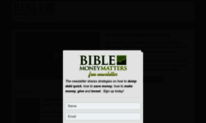 Biblemoneymatters.com thumbnail