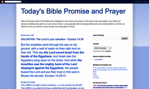 Biblepromisefortoday.blogspot.com thumbnail