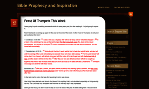 Bibleprophecyandinspiration.com thumbnail