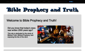 Bibleprophecyandtruth.com thumbnail