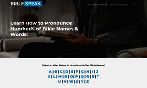 Biblespeak.org thumbnail