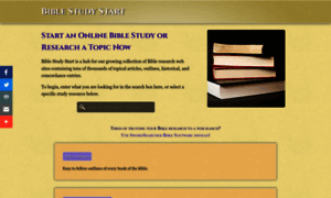 Biblestudystart.com thumbnail