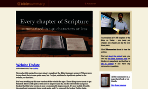 Biblesummary.info thumbnail