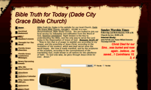 Bibletruthfortoday.com thumbnail