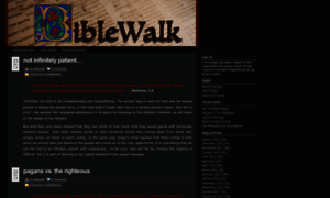 Biblewalk.wordpress.com thumbnail