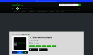 Biblewitnessradio.radio.net thumbnail