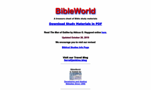 Bibleworld.com thumbnail