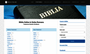 Biblia.crestini.com thumbnail