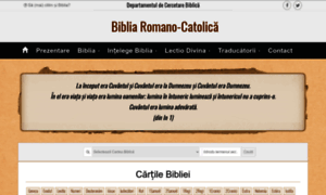 Bibliacatolica.ro thumbnail