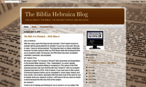 Bibliahebraica.blogspot.com thumbnail