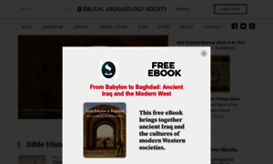 Biblicalarchaeology.org thumbnail