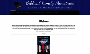 Biblicalfamilyministries.com thumbnail
