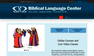Biblicallanguagecenter.com thumbnail