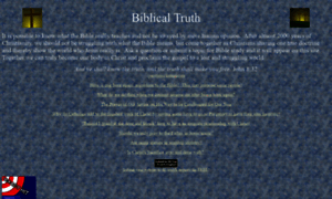 Biblicaltruth.org thumbnail