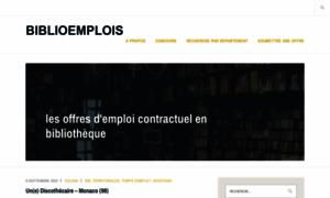 Biblioemplois.wordpress.com thumbnail