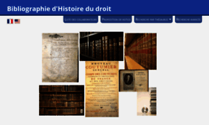 Bibliographienumeriquedhistoiredudroit-ifg2.univ-lorraine.fr thumbnail