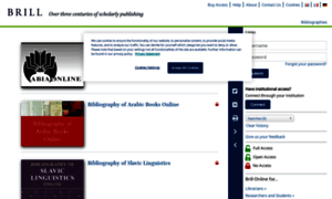 Bibliographies.brillonline.com thumbnail