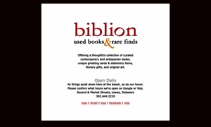 Biblionbooks.com thumbnail