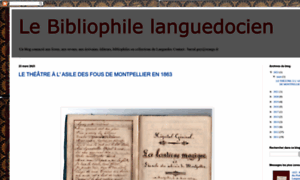 Bibliophilelanguedocien.blogspot.ro thumbnail
