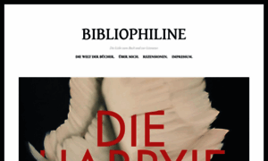 Bibliophiline.wordpress.com thumbnail