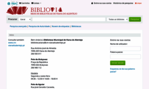 Biblioteca.cm-vianadoalentejo.pt thumbnail