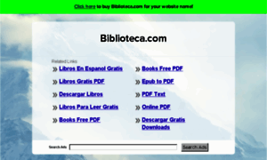 Biblioteca.com thumbnail
