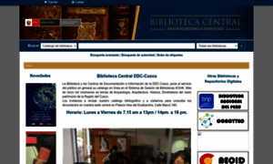 Biblioteca.culturacusco.gob.pe thumbnail