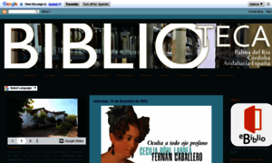 Bibliotecadepalmadelrio.blogspot.com thumbnail