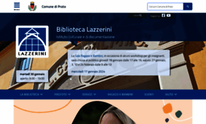 Bibliotecalazzerini.prato.it thumbnail
