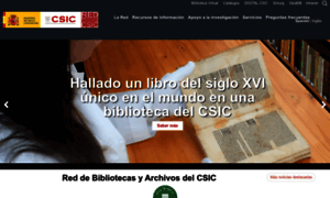 Bibliotecas.csic.es thumbnail
