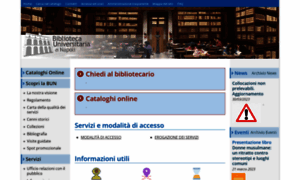 Bibliotecauniversitarianapoli.beniculturali.it thumbnail