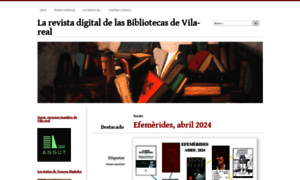 Bibliotecavilareal.wordpress.com thumbnail