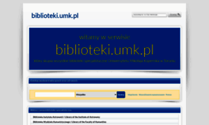 Biblioteki.umk.pl thumbnail