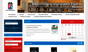 Bibliotheque.le-pradet.fr thumbnail