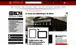 Bibliotheque.nimes.fr thumbnail