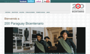 Bicentenarioparaguay.gov.py thumbnail