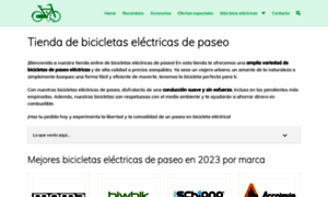 Bicicletaelectricadepaseo.com thumbnail