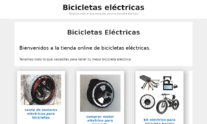 Bicicletaselectricas.plus thumbnail