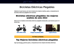 Bicicletaselectricasplegables.com thumbnail