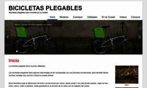 Bicicletasplegables.com thumbnail